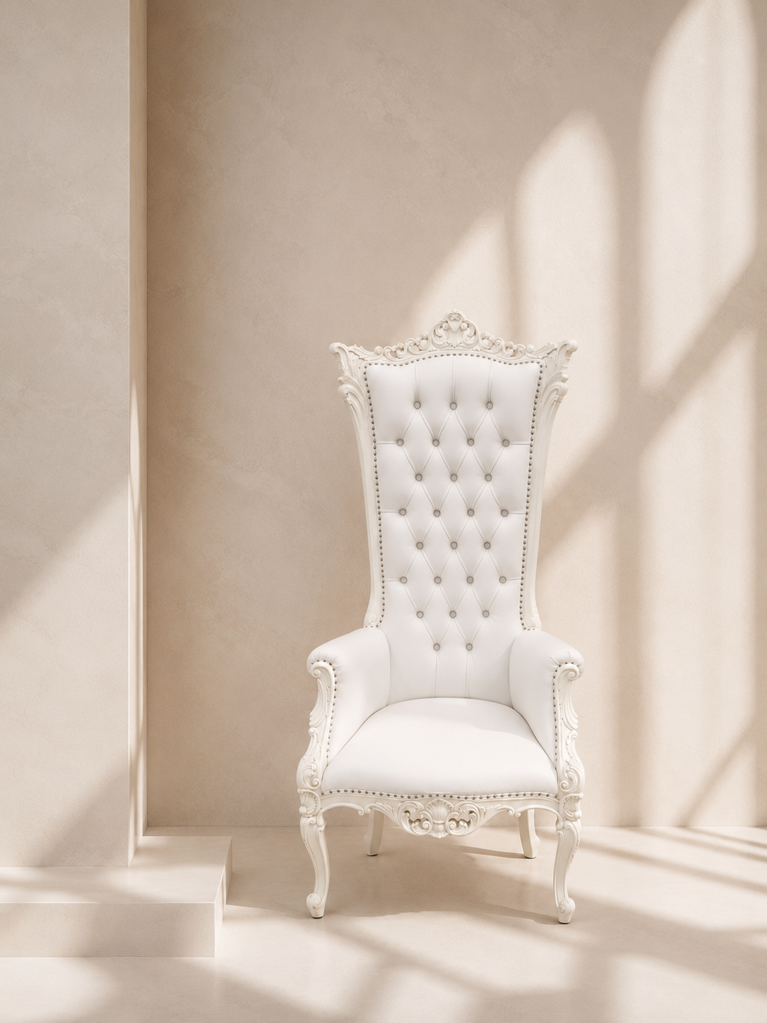 Florence Throne Chairs - White