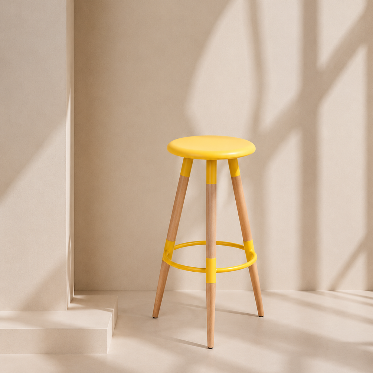 Oslo Stool - Yellow