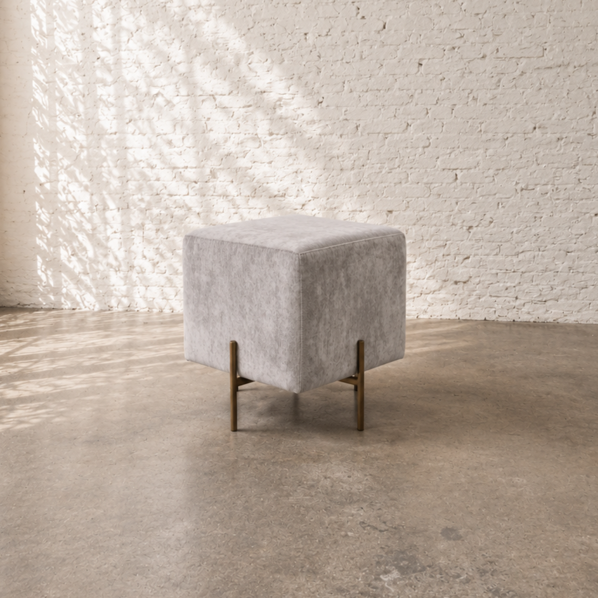 Manhattan Ottoman Pod - Dove Grey