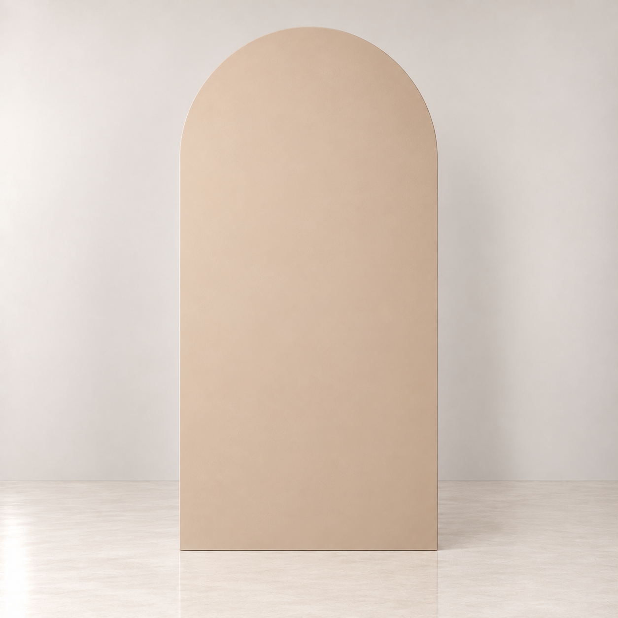 Arch Backdrop - Latte - 210cm H