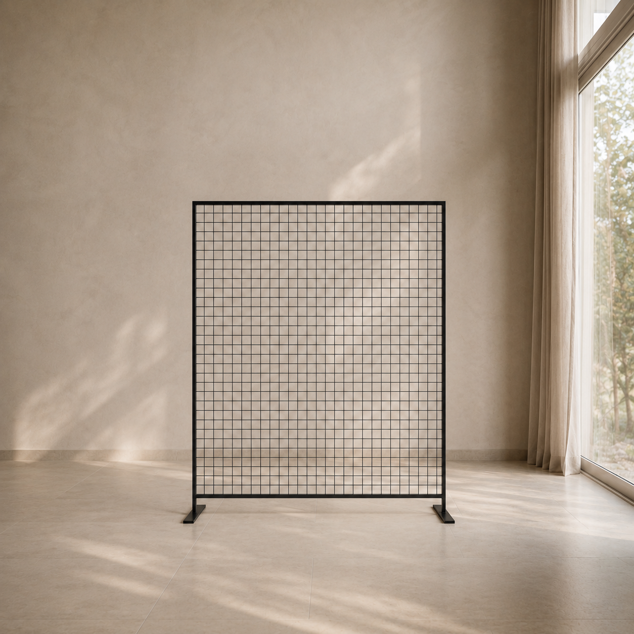 Mesh Screen - Large Black