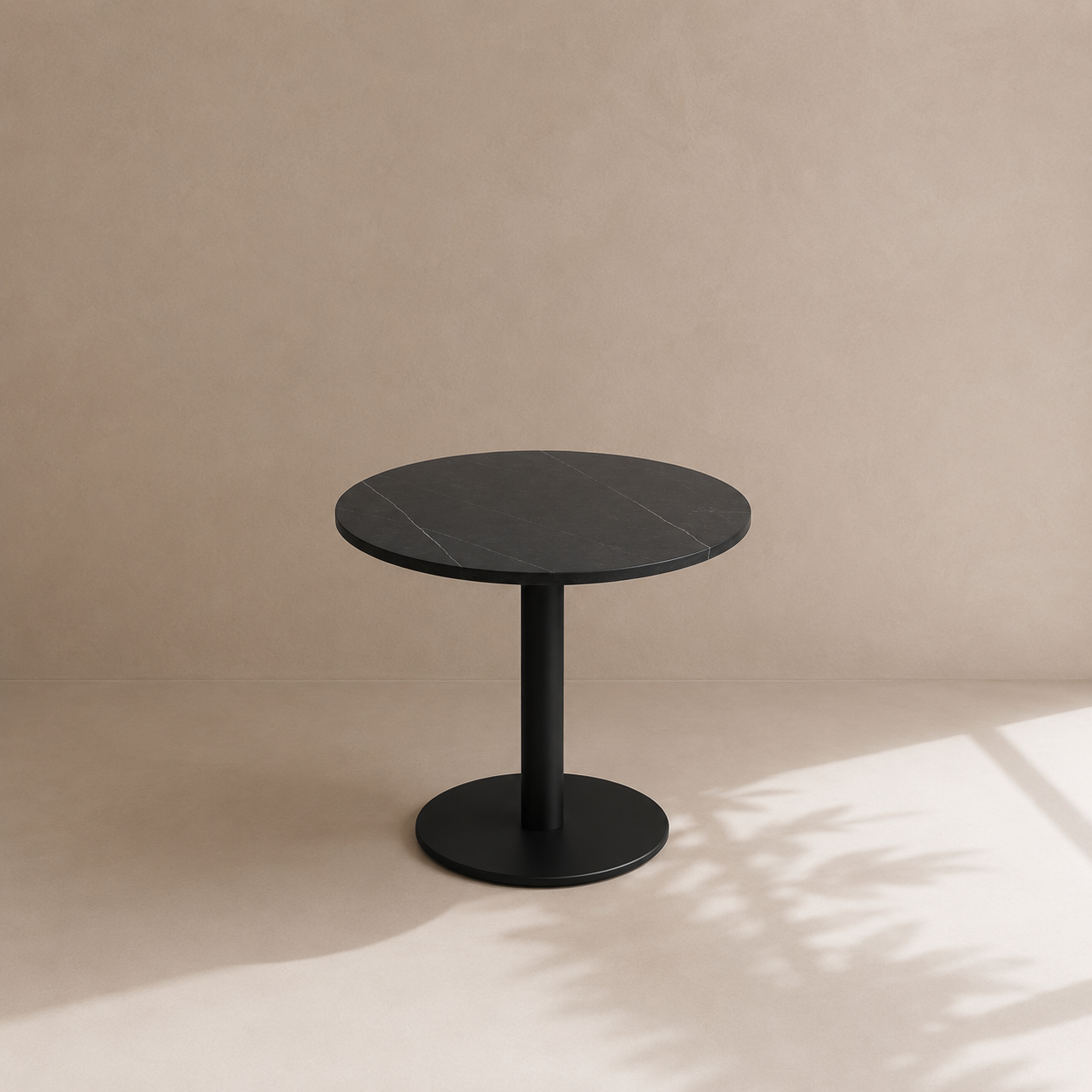 Mayfair Side Table - Black Marble