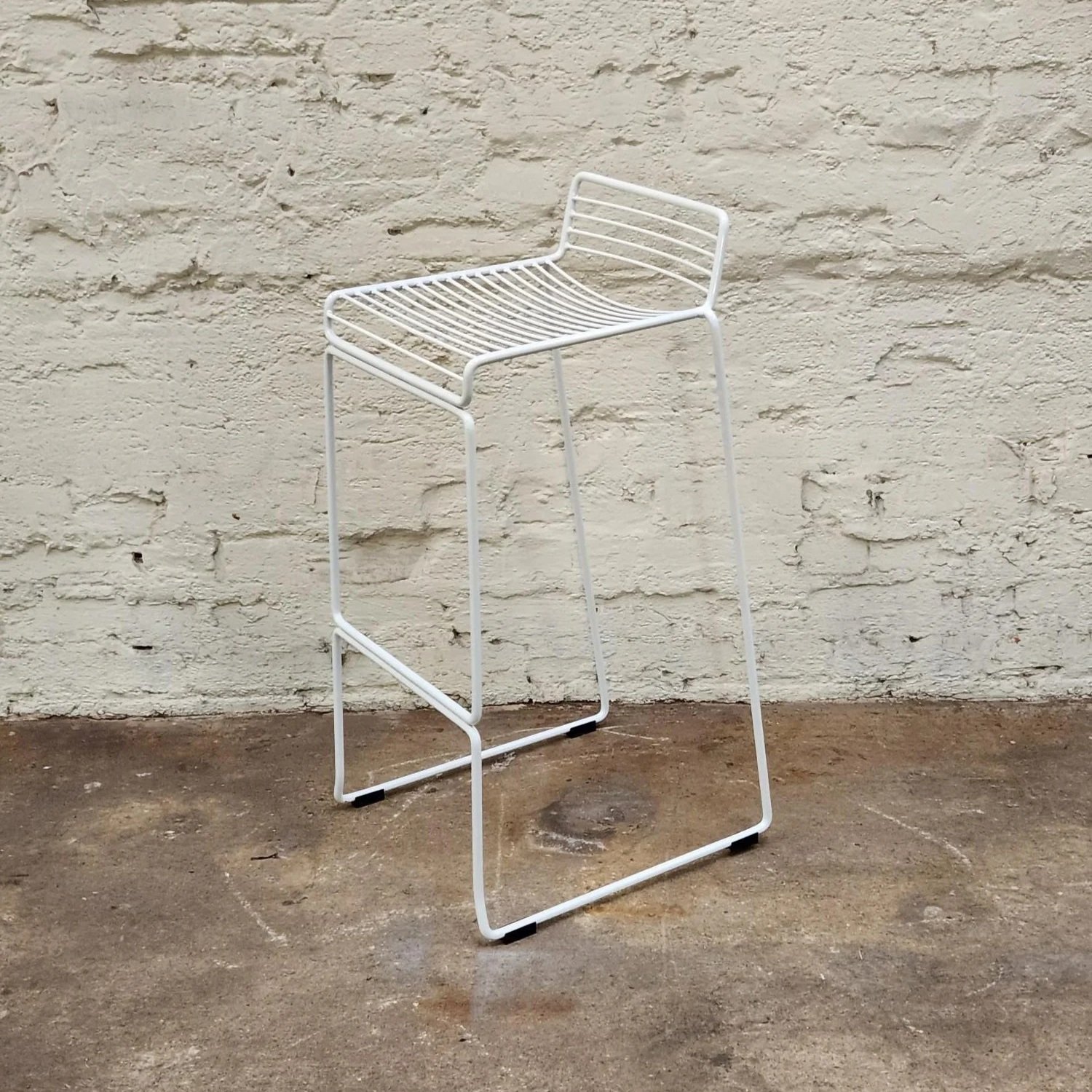 Siena Wire Stool - White