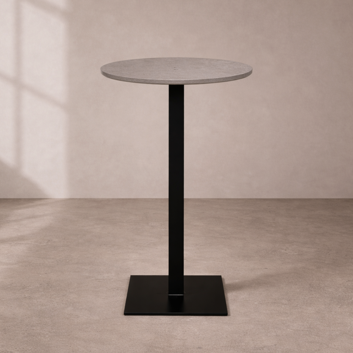 Mayfair High Bar Table - Concrete Look Top