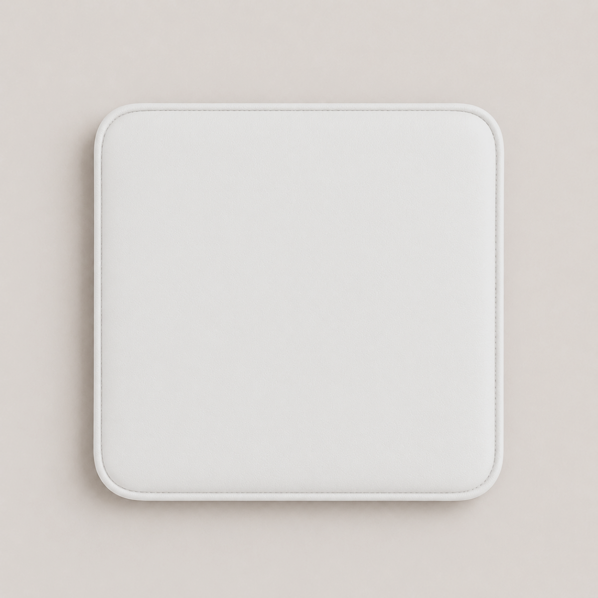 Siena Wire Stool - Seat Pad - White