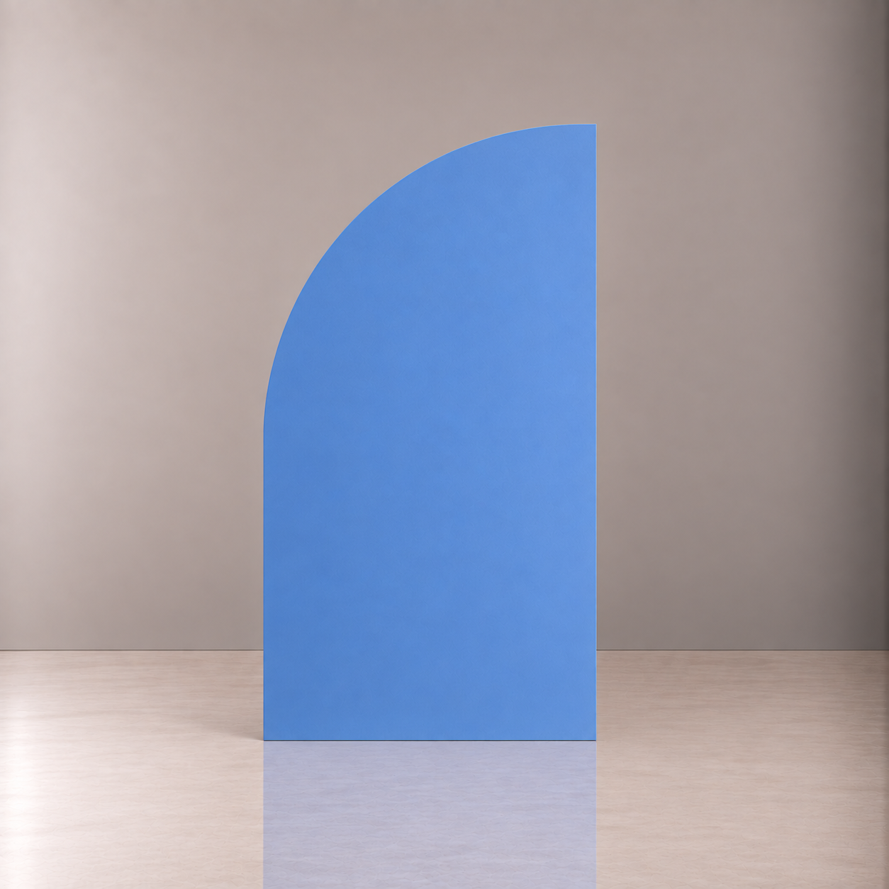 Half Arch Backdrop RH Peak - Blue - 220cm H