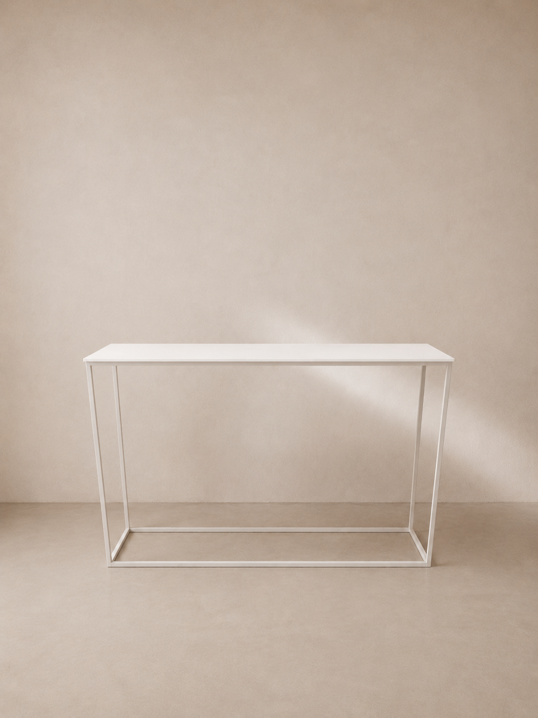 Kensington High Bar Bench - White