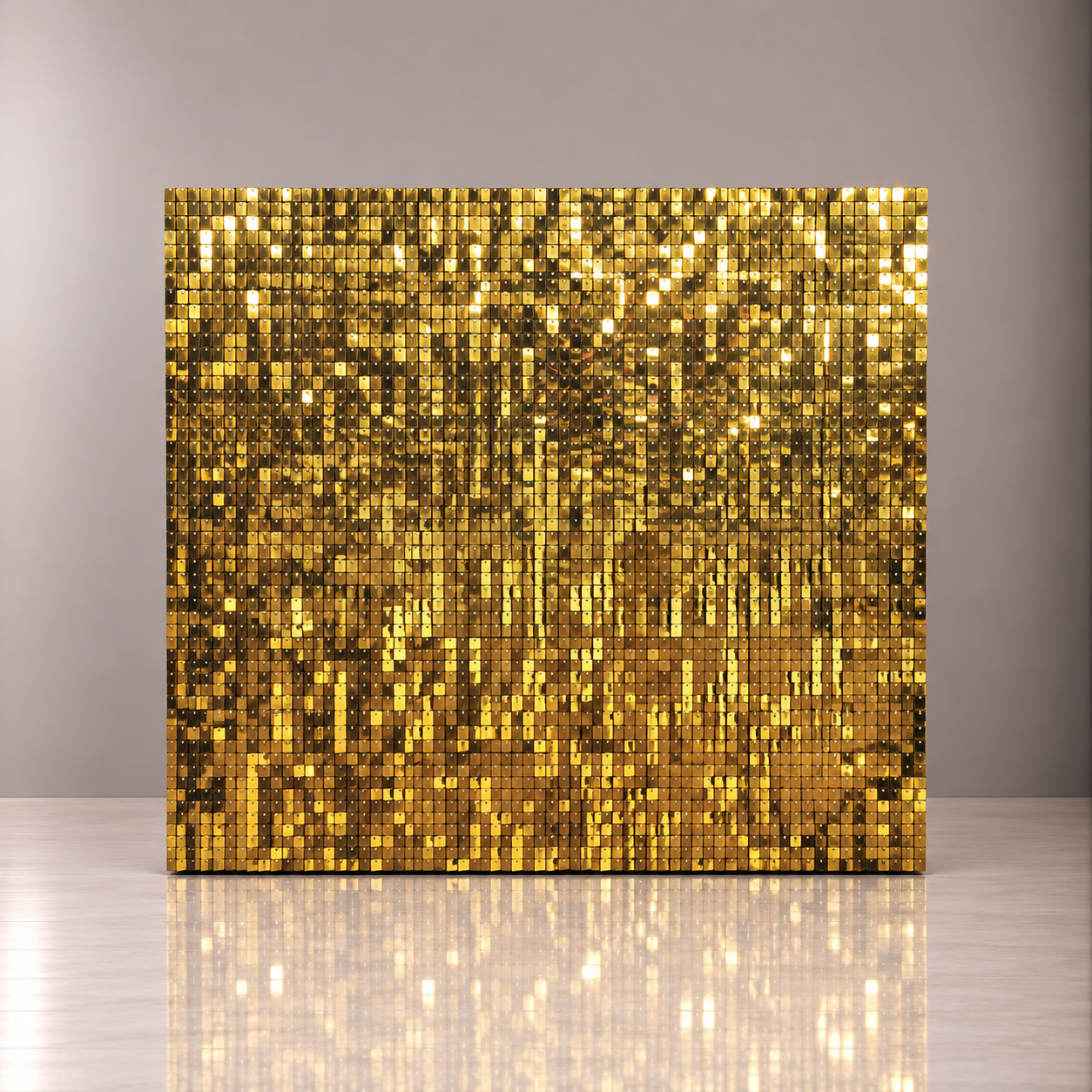 Shimmer Wall Backdrop - Gold