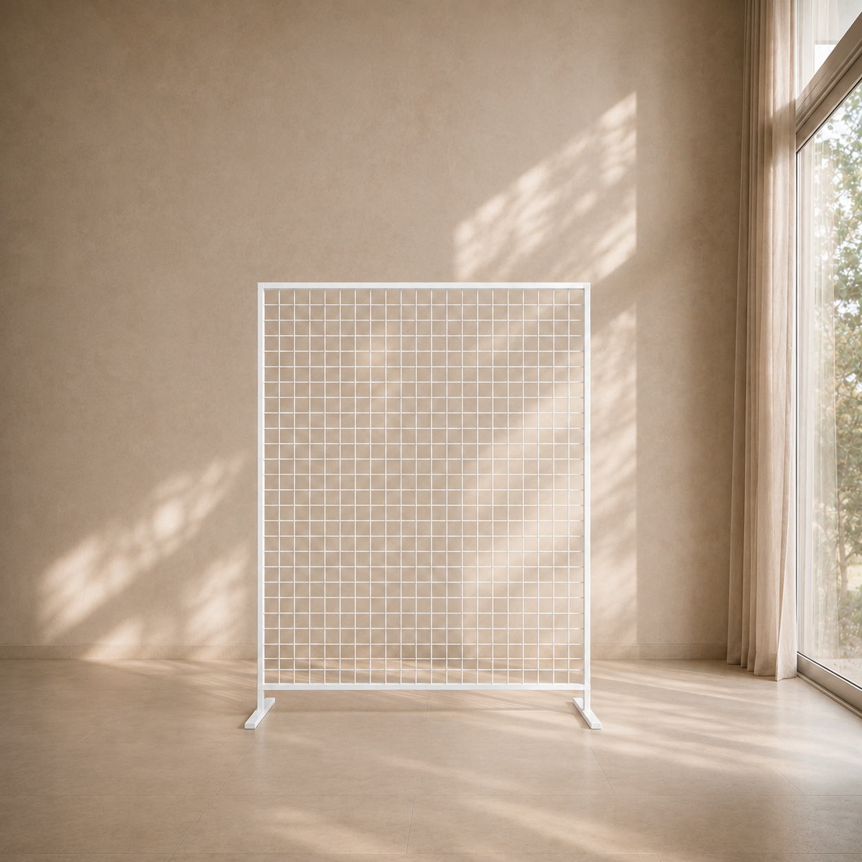 Mesh Screen - Small White