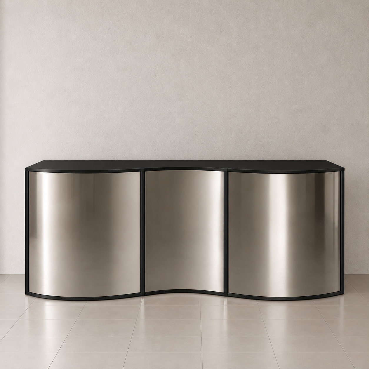 Noosa - Serpentine Wave Bar - Mirror - Black.png