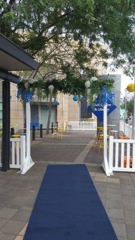 Carpet Runner - Navy Blue