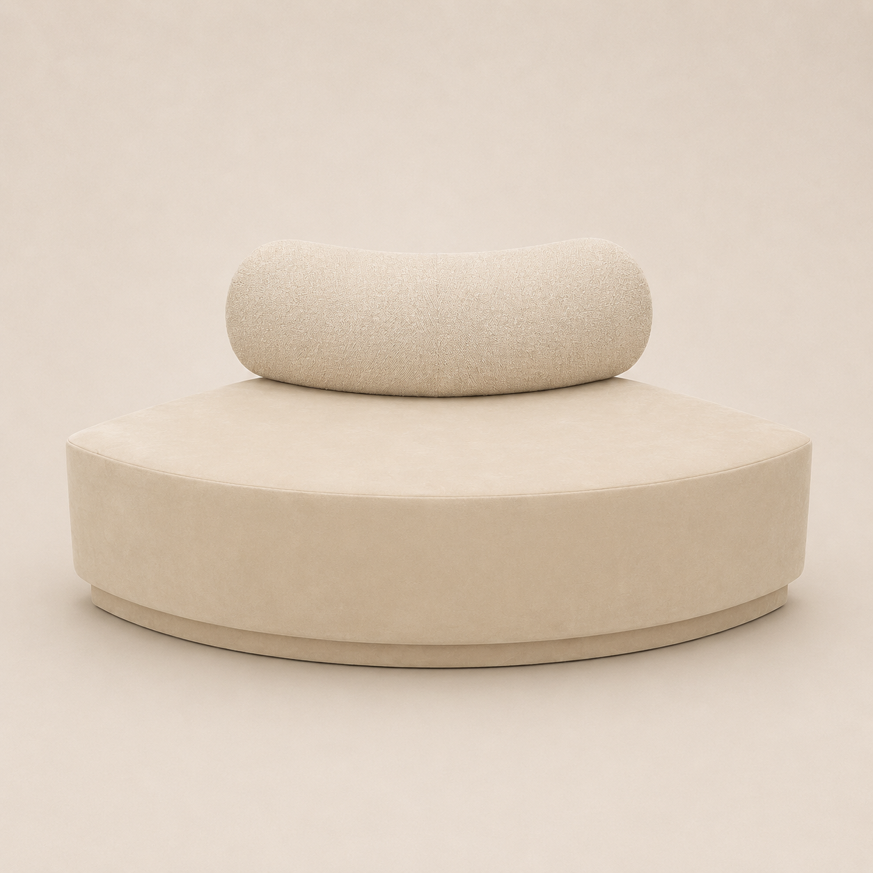 Jasmine Modular Lounge - Convex - Soft Champagne