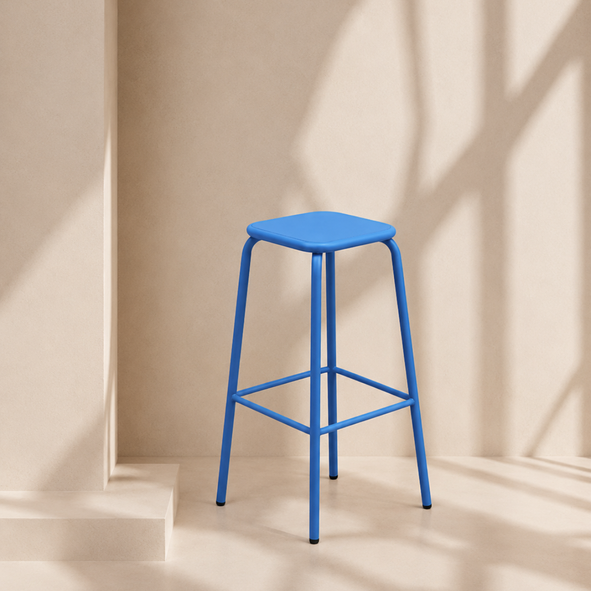 New Orleans Stool - Blue