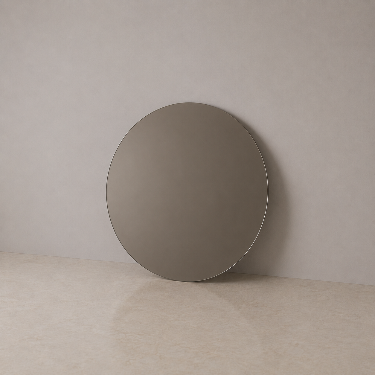 Mirror Table Rounds - Smoky