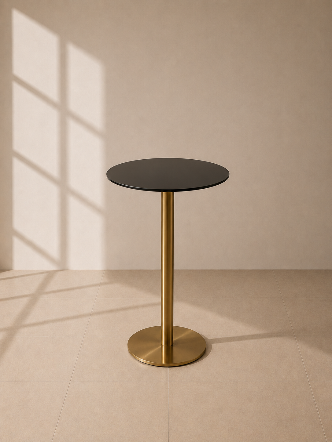 Brooklyn High Bar Table - Black Top