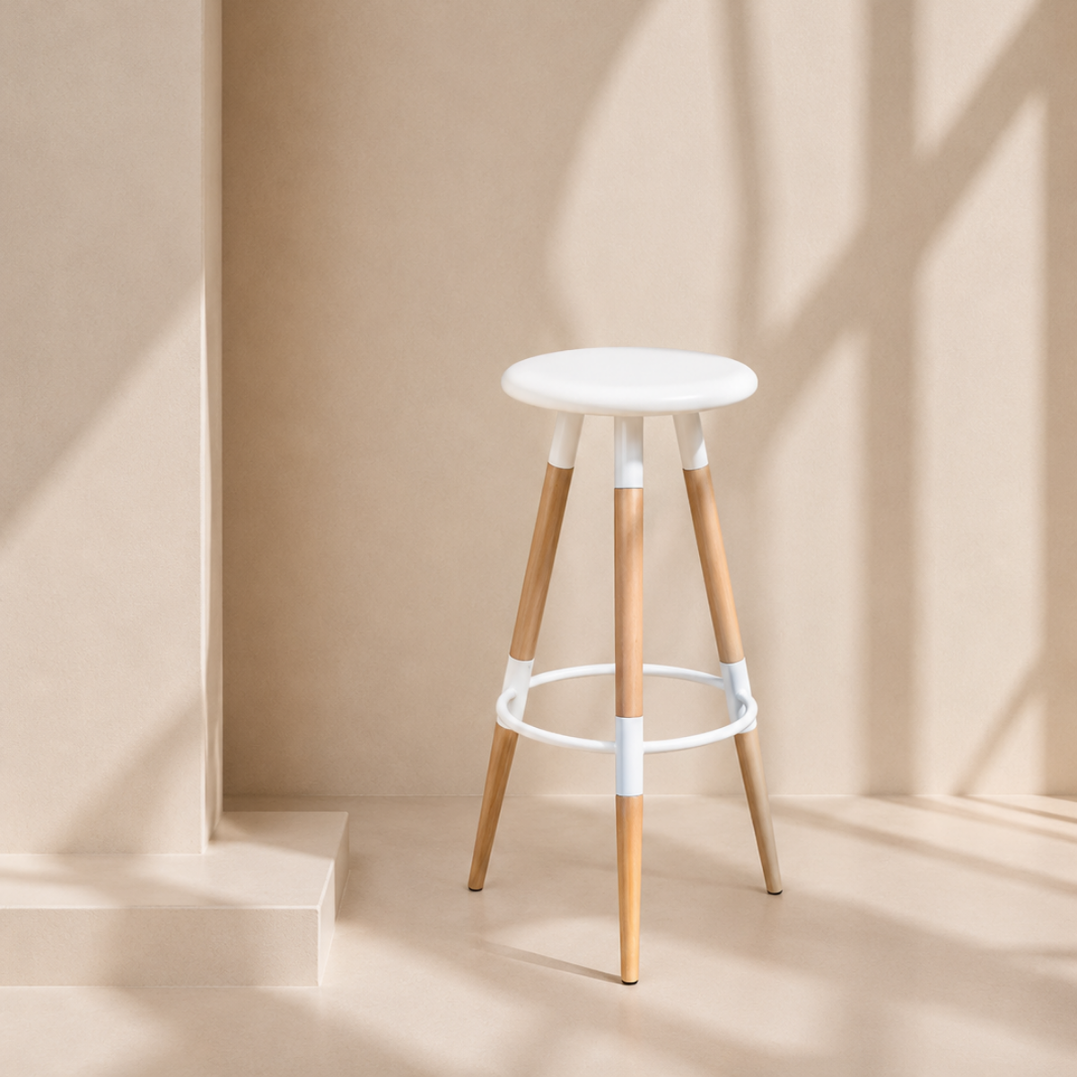 Oslo Stool - White