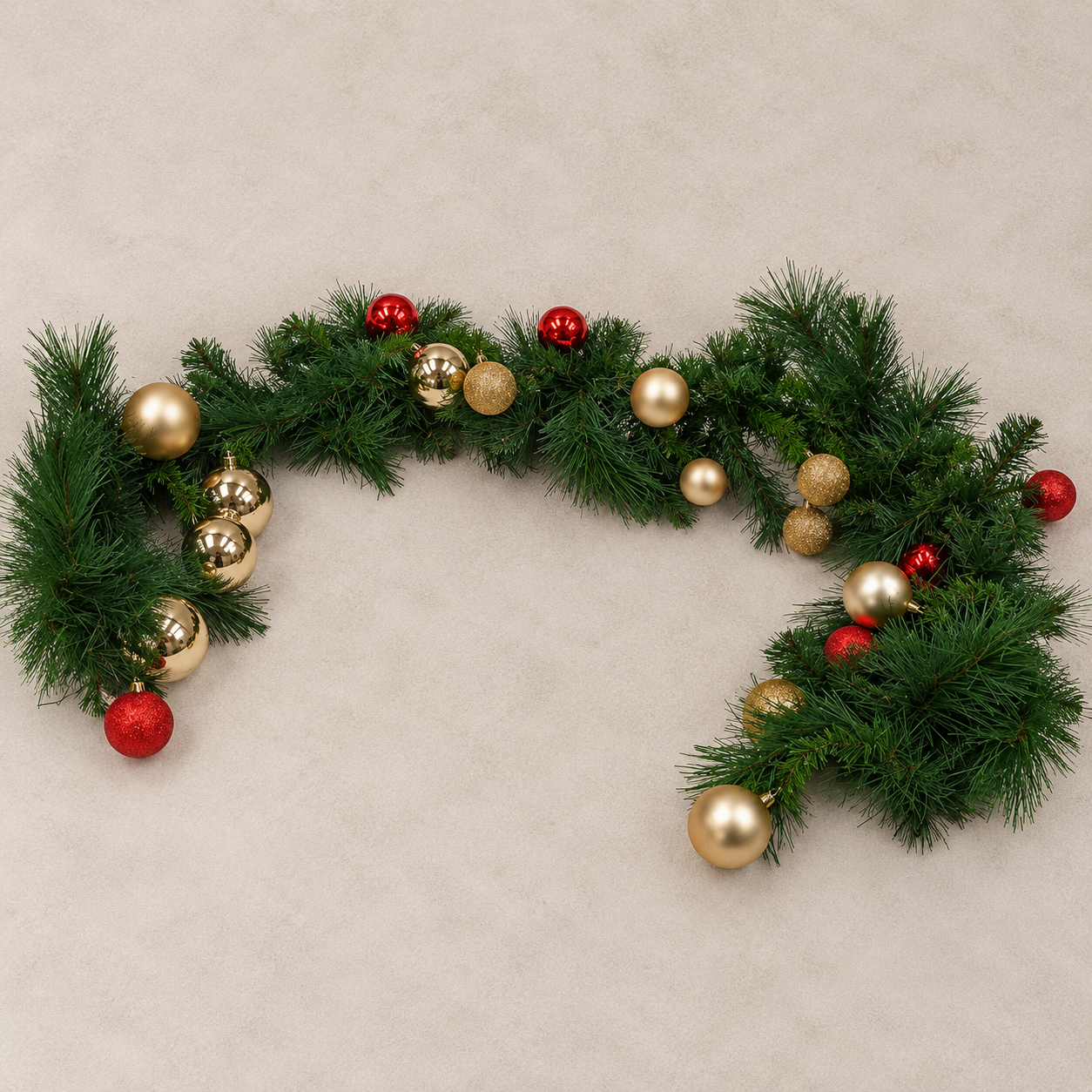 Christmas Garland - Green Pine - 180cm Long.png