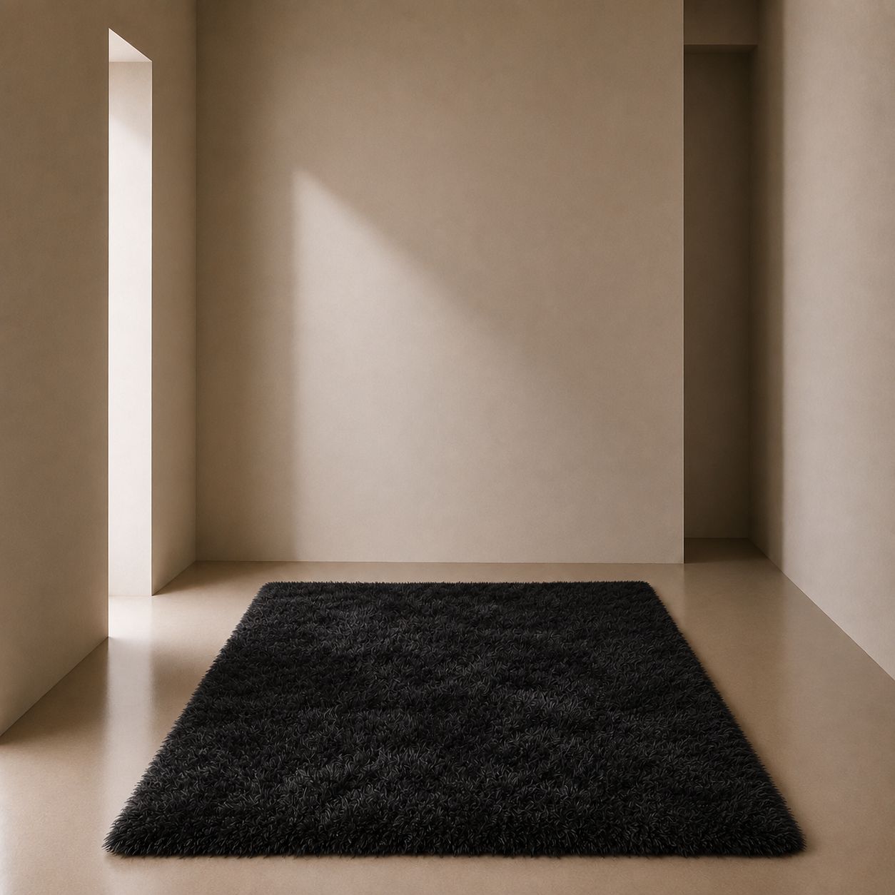 Rug - Shaggy Dark