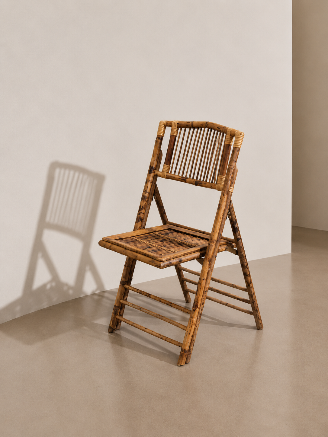 Hanoi Bamboo Folding Chair - Natural