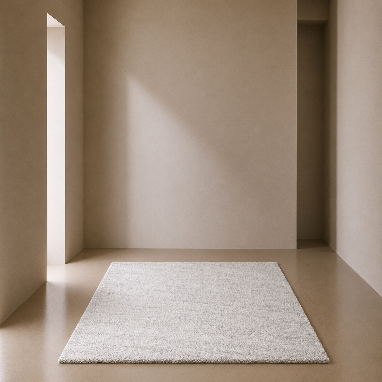 Rug - Cream High Pile