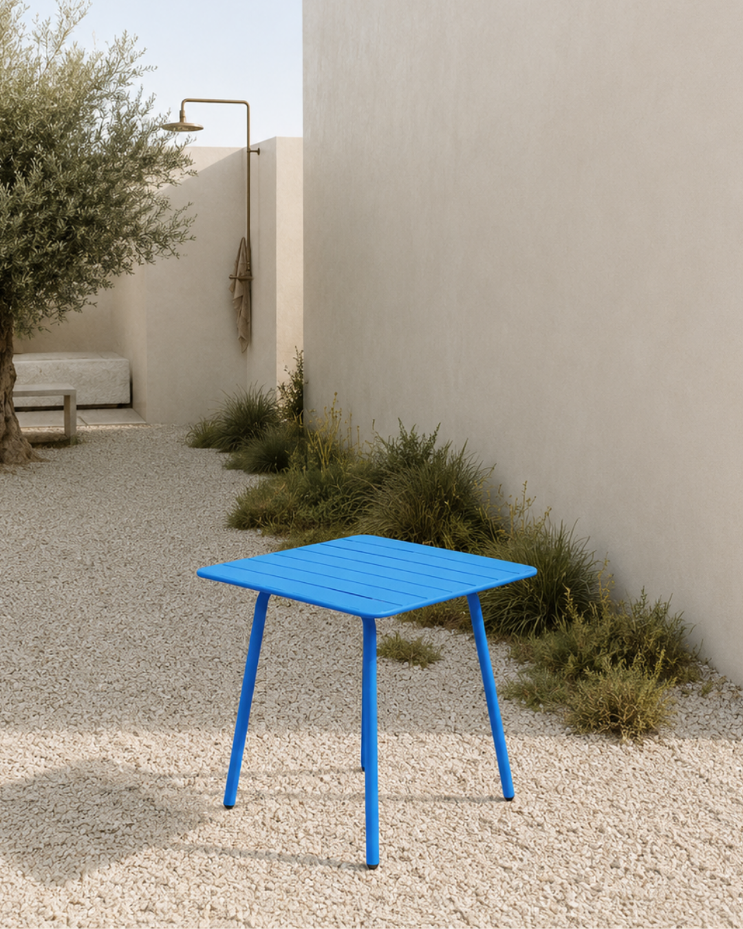 New Orleans Cafe Table - Blue