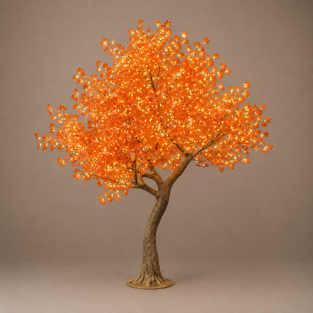 LED Maple Tree - Red & Gold Leaves