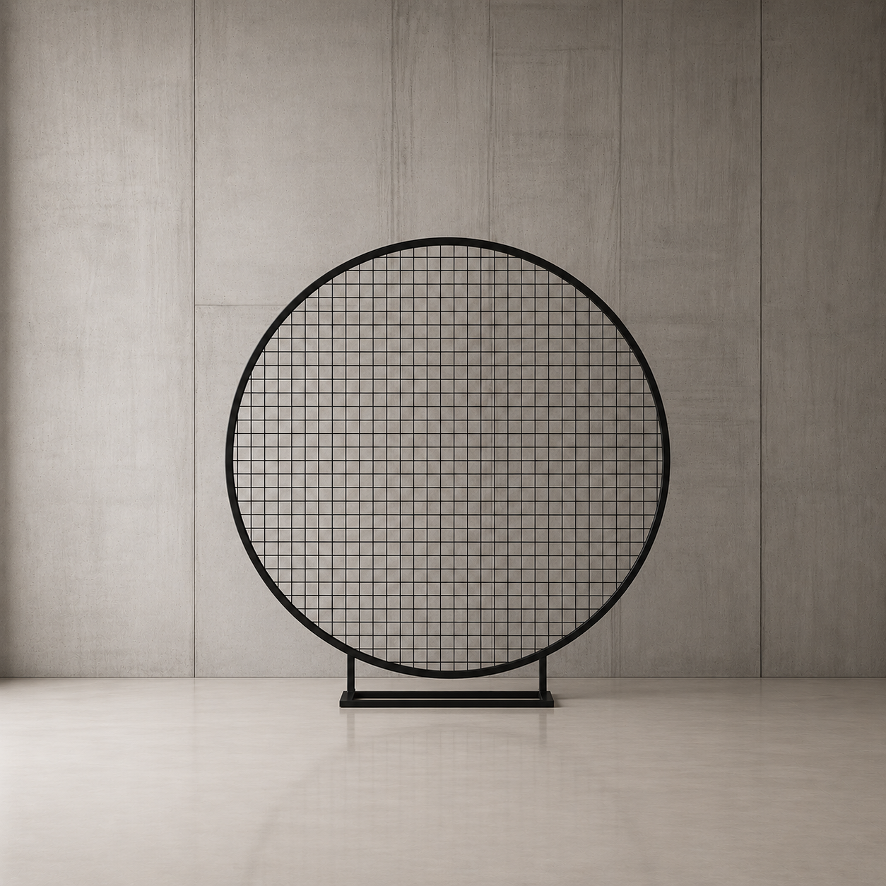 Mesh Screen Round - Black