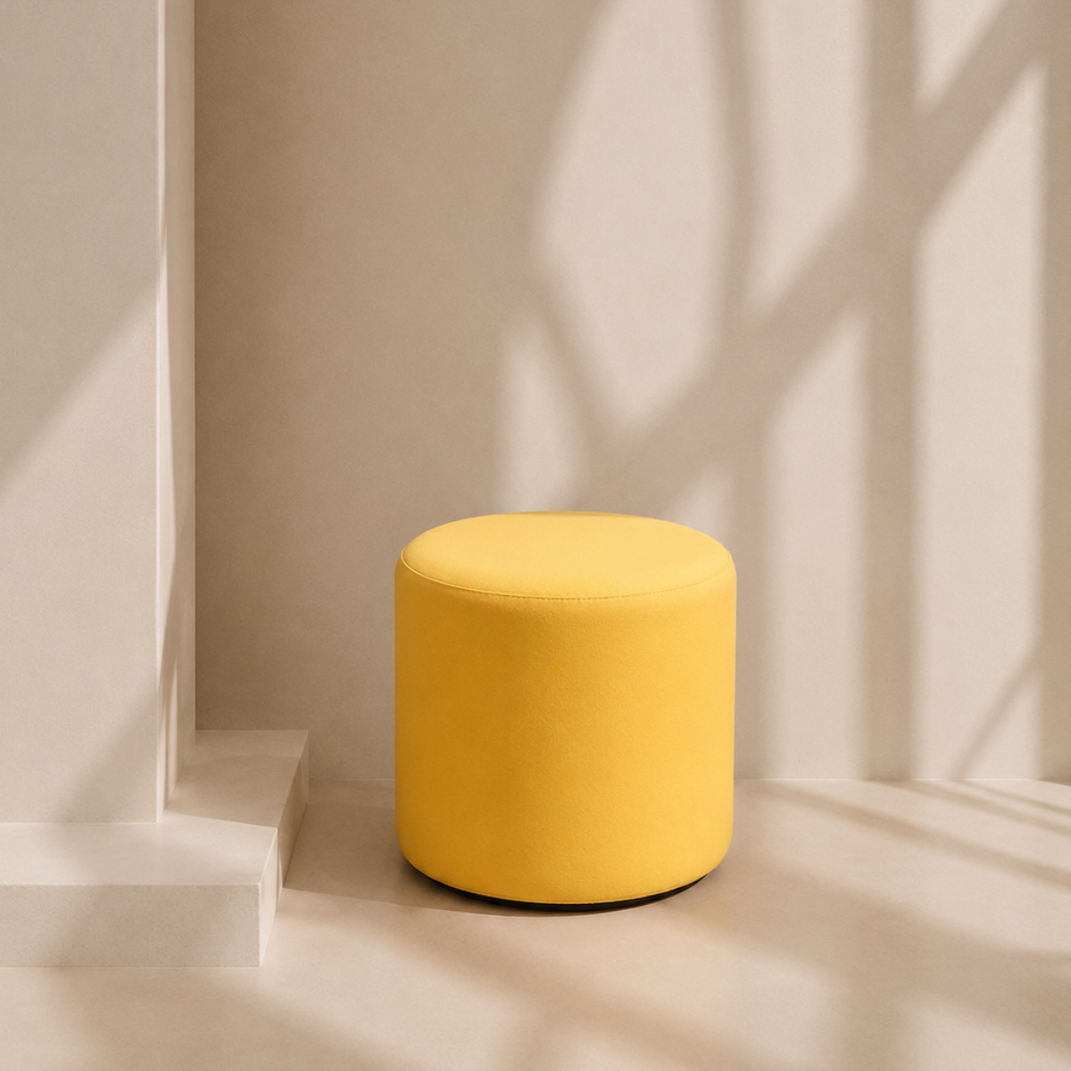 New Orleans Ottoman Pod - Yellow
