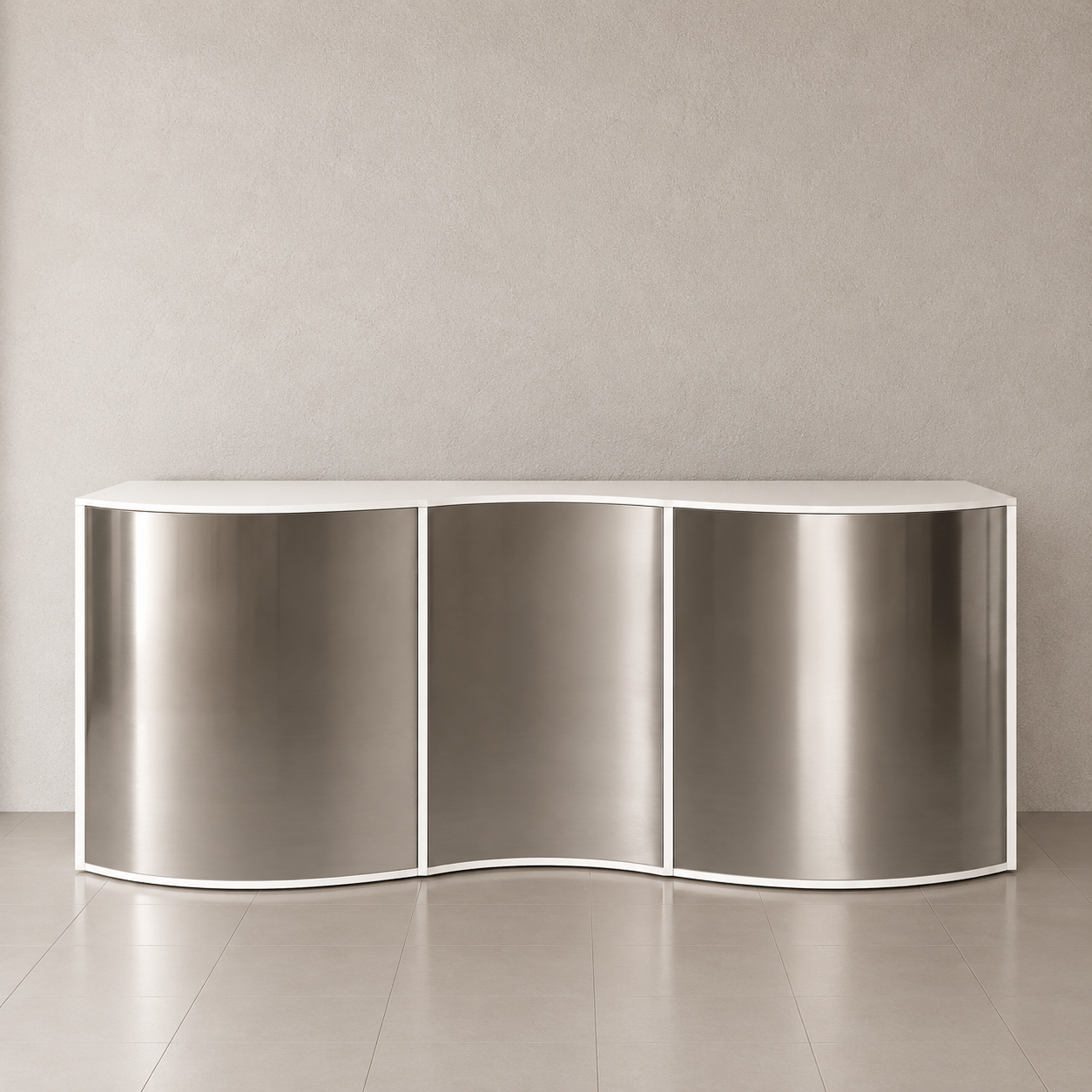Noosa - Serpentine Wave Bar - Mirror - White.png