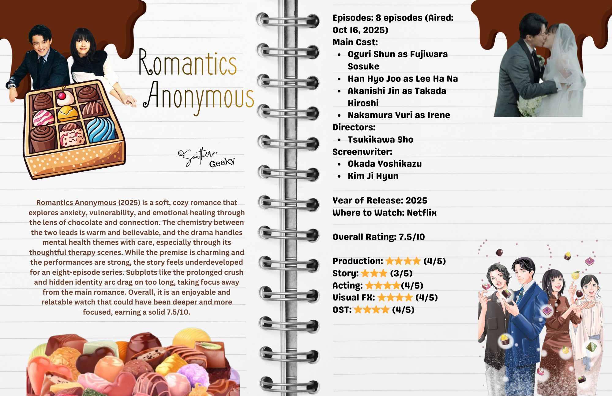 Romantics Anonymous (2025) JDrama Review: A Sweet Romance About Anxiety That Needed More Depth