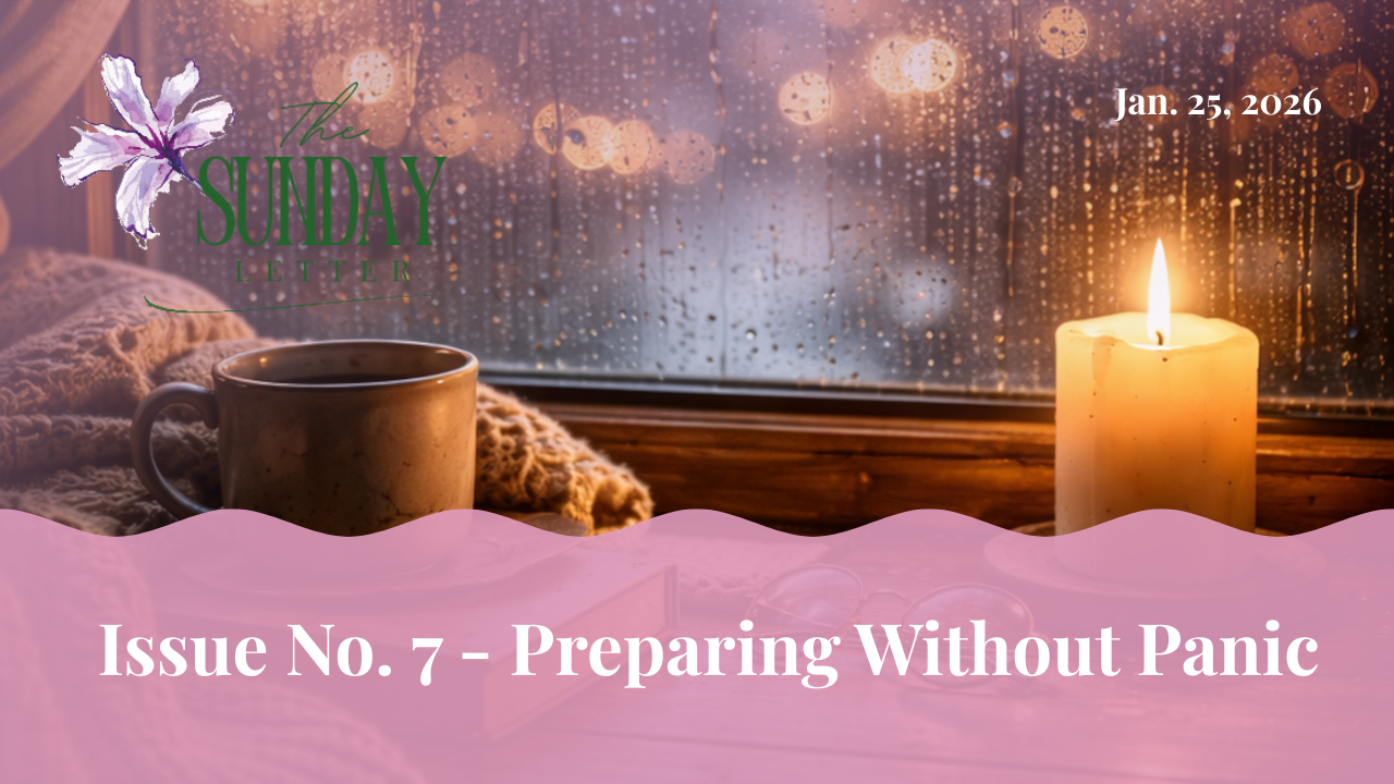 The Sunday Letter — Issue No. 07