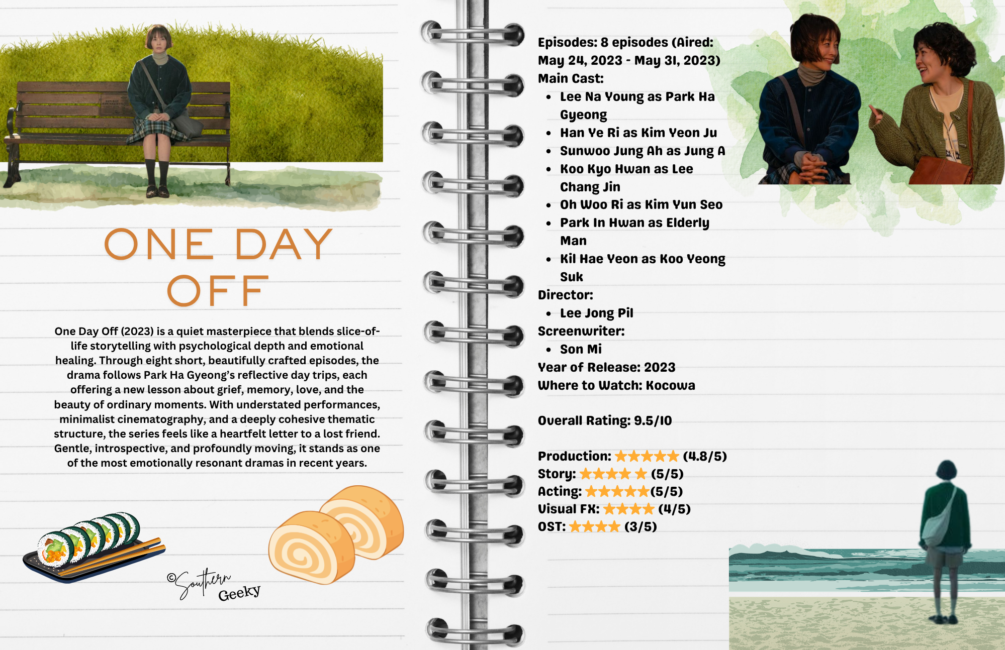 One Day Off (2023) K-Drama Review: A Quiet, Healing Masterpiece