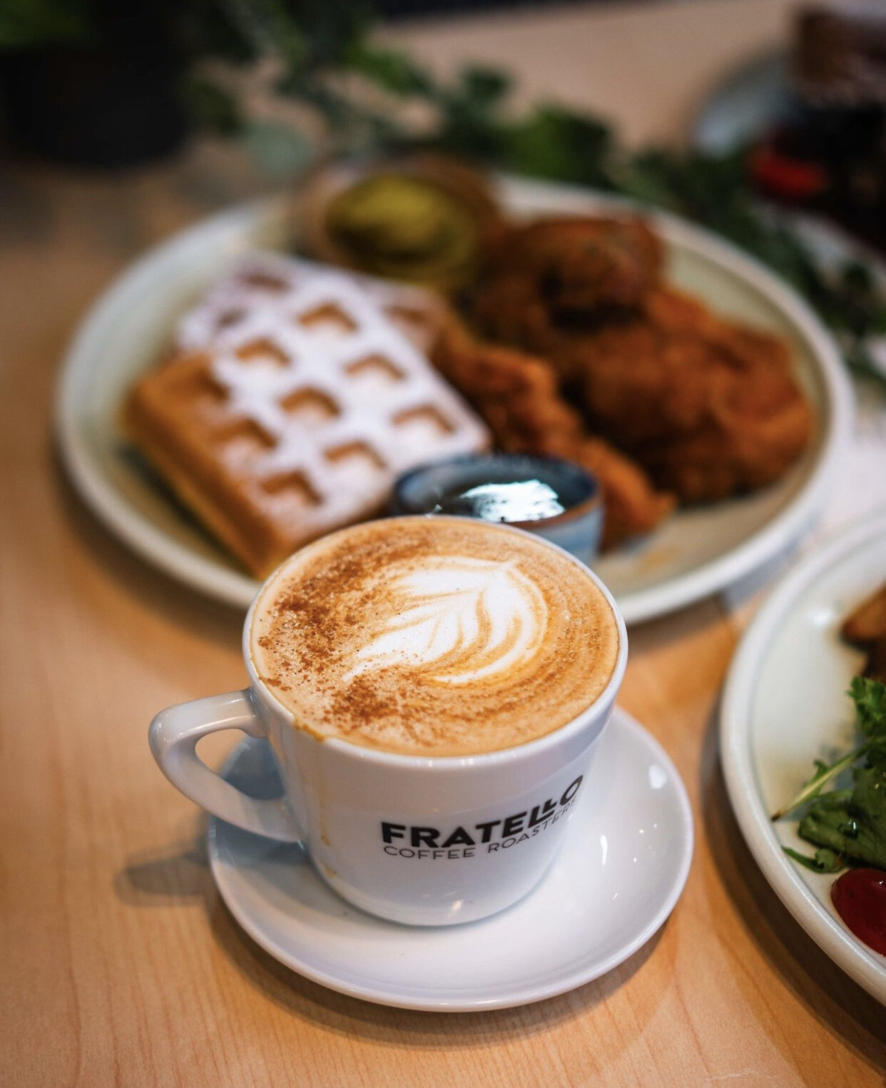 Morning vibes in every sip with @fratellocoffeeroasters ! ☕ 
Start your day right with a delicious cup of coffee that's pure perfection. It's like a little dose of happiness in every pour! 🌞☕

Chef-driven family owned and operated 🍳
📍Edmonton Trai