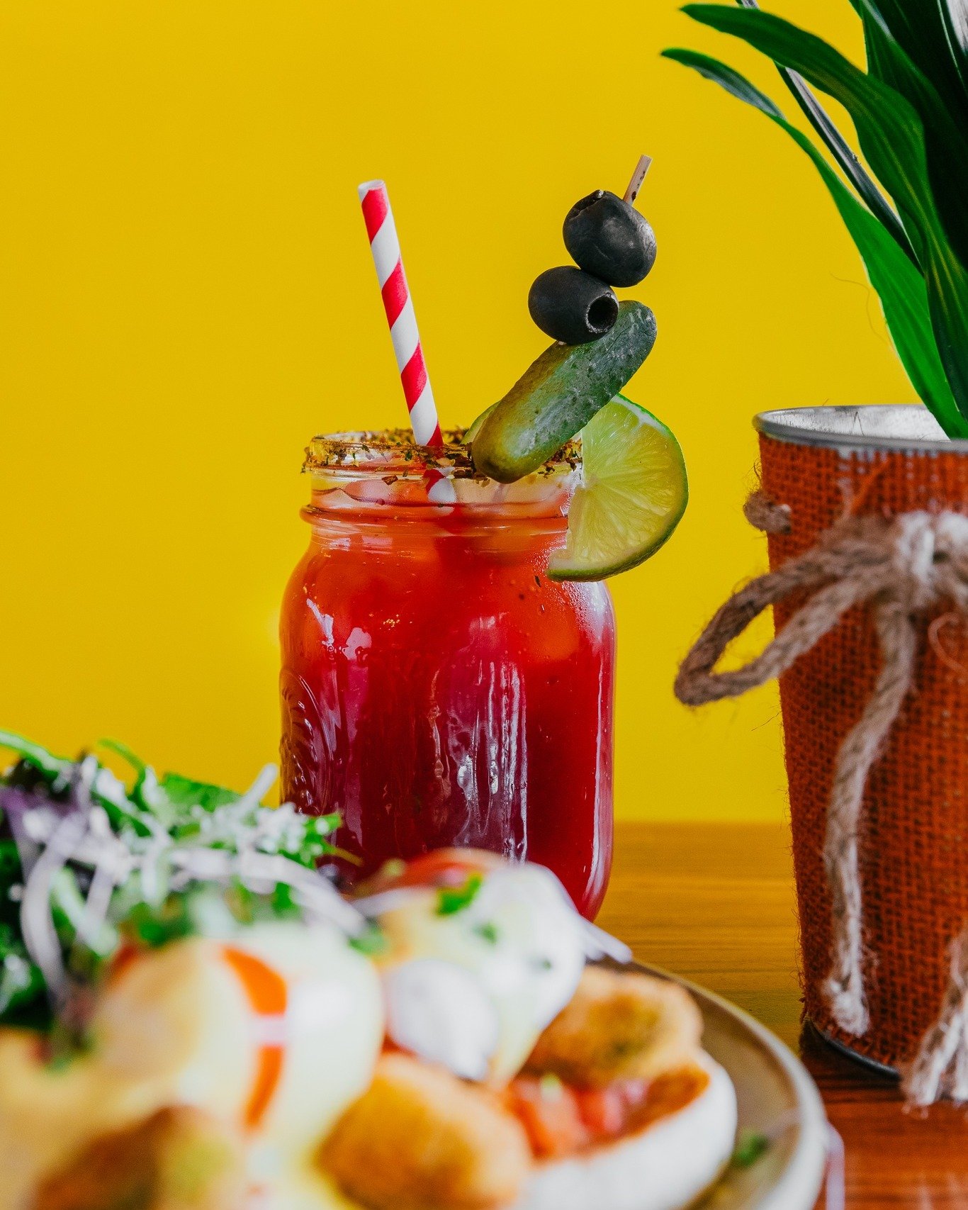 A vodka-soaked breakfast and hangover cure all-in-one. Check out our flavourful Bloody Caesar at Namo! 🌶️

This cocktail boasts a harmonious mix of spicy, salty, and savoury flavours. Don't miss the bold tomato and hot sauce undertones that add an e