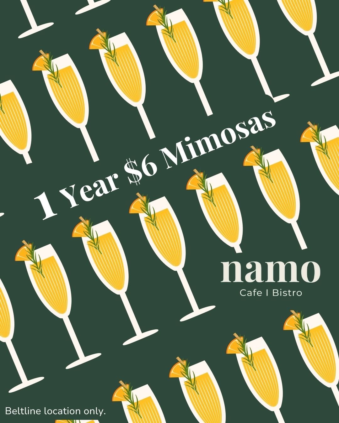 Join us in celebrating our 1 year anniversary at our Beltline location! 🎉 This weekend, May 4th &amp; 5th, enjoy $6 mimosas &ndash; available for this weekend only! Thank you, Calgary, for your amazing support! 🥂 

Chef-driven family owned and oper