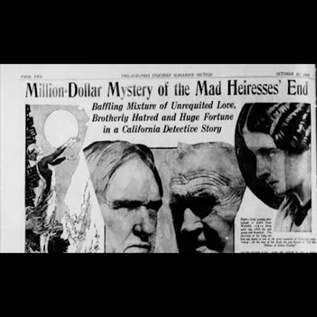 News clipping about the disappearance