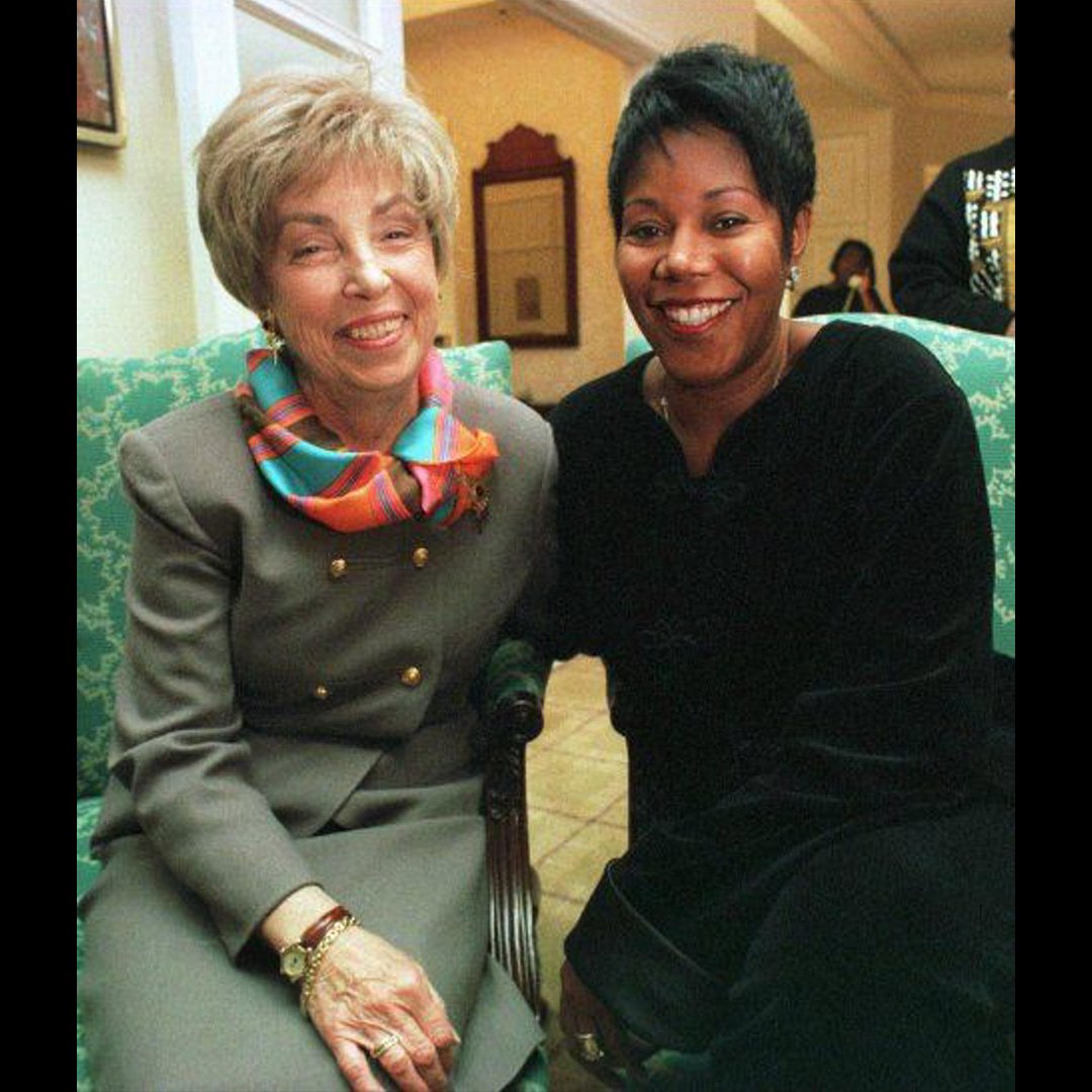 Barbara Henry and Ruby Bridges