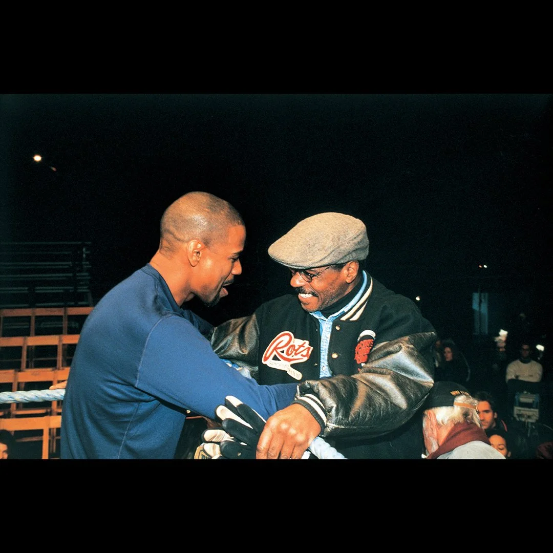 Denzel Washington and Rubin Carter