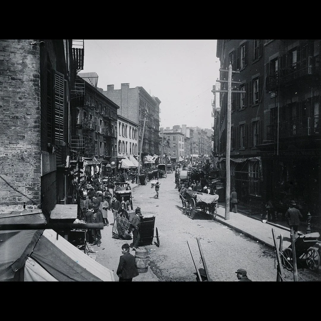 Five Points neighborhood of Lower Manhattan around when Marion Canning lived there