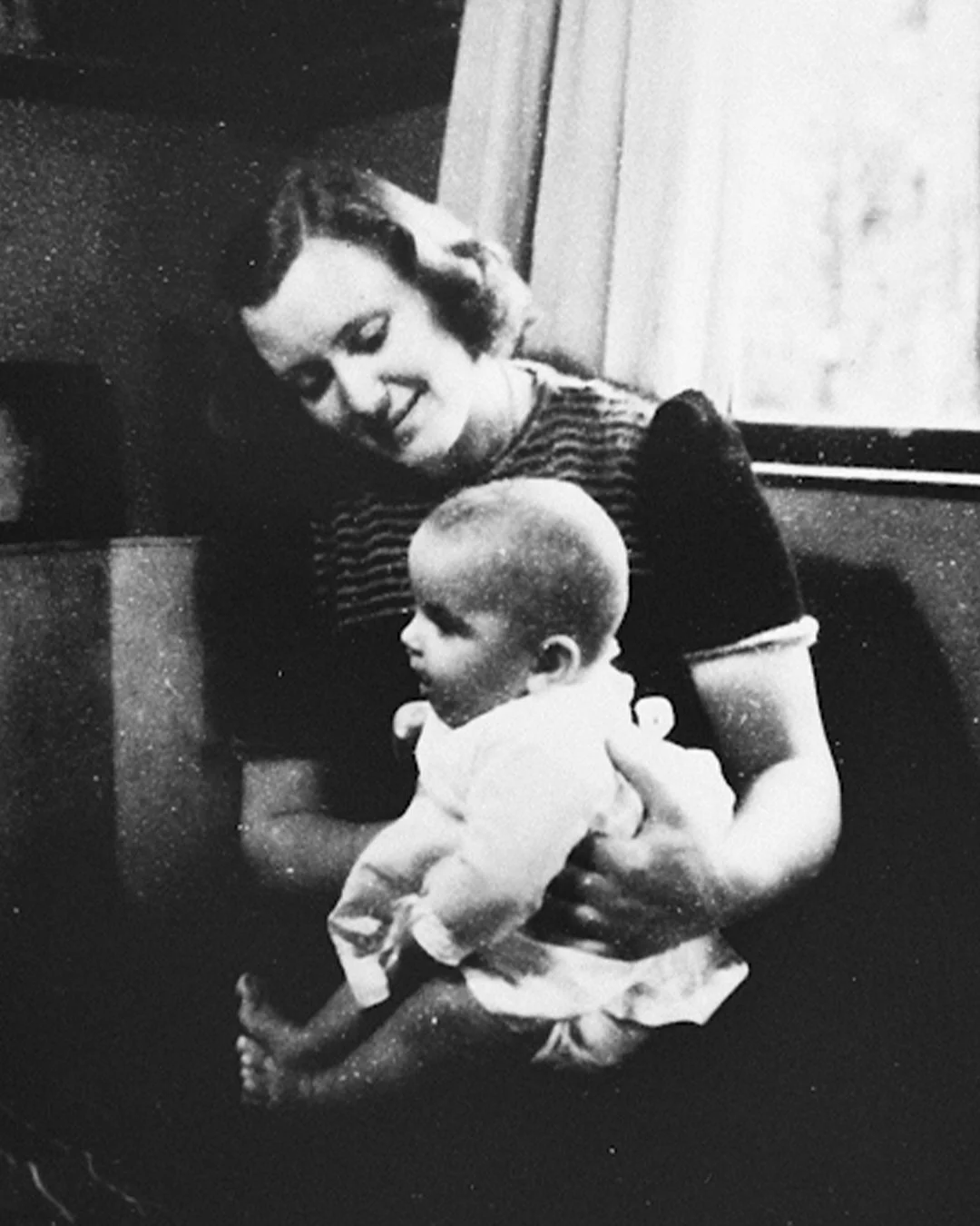 Marion with Erica Polak, one of the children she was hiding