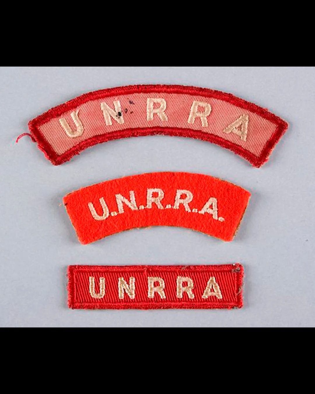 United Nations Relief and Rehabilitation Administration patch