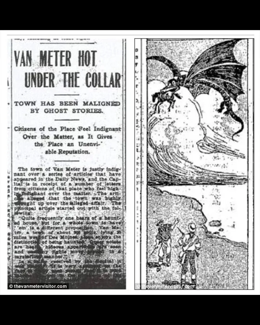 Sketch of the Van Meter Visitor