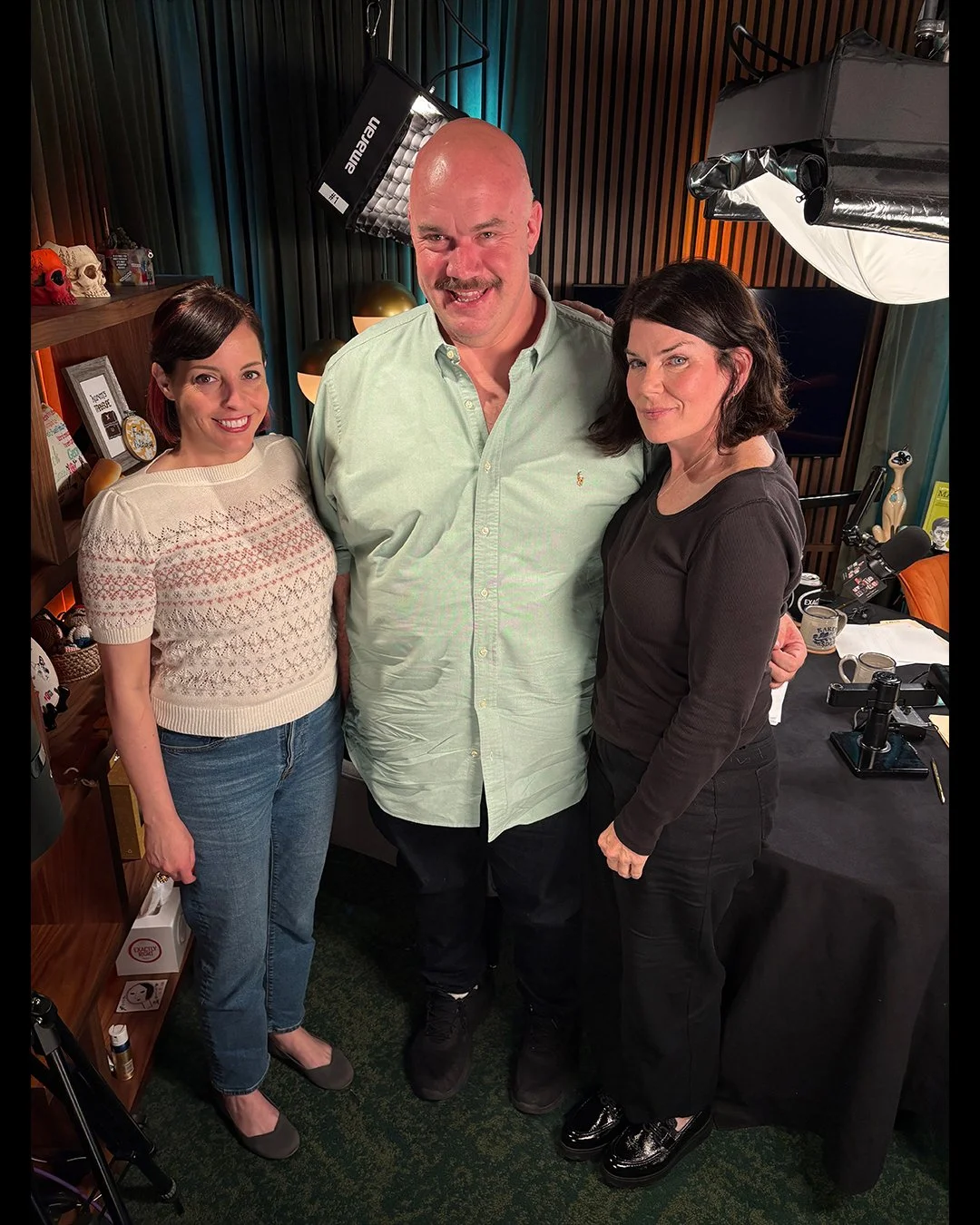 Georgia, Guy, and Karen