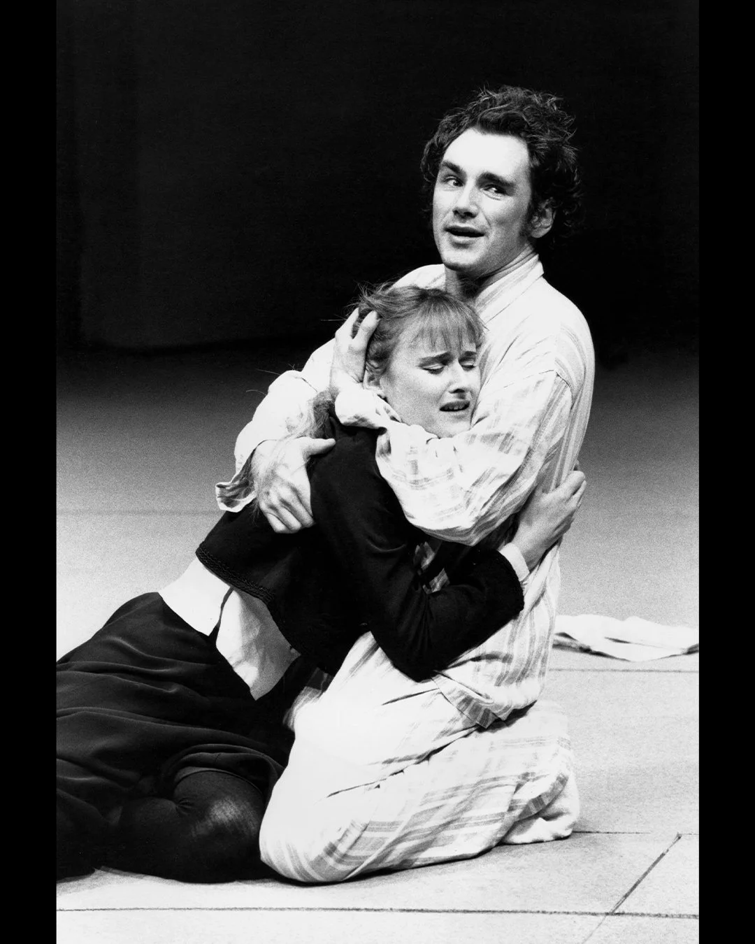 Mark Rylance in the 1989 production of Hamlet