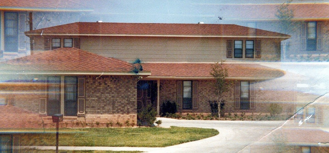 House before tornado