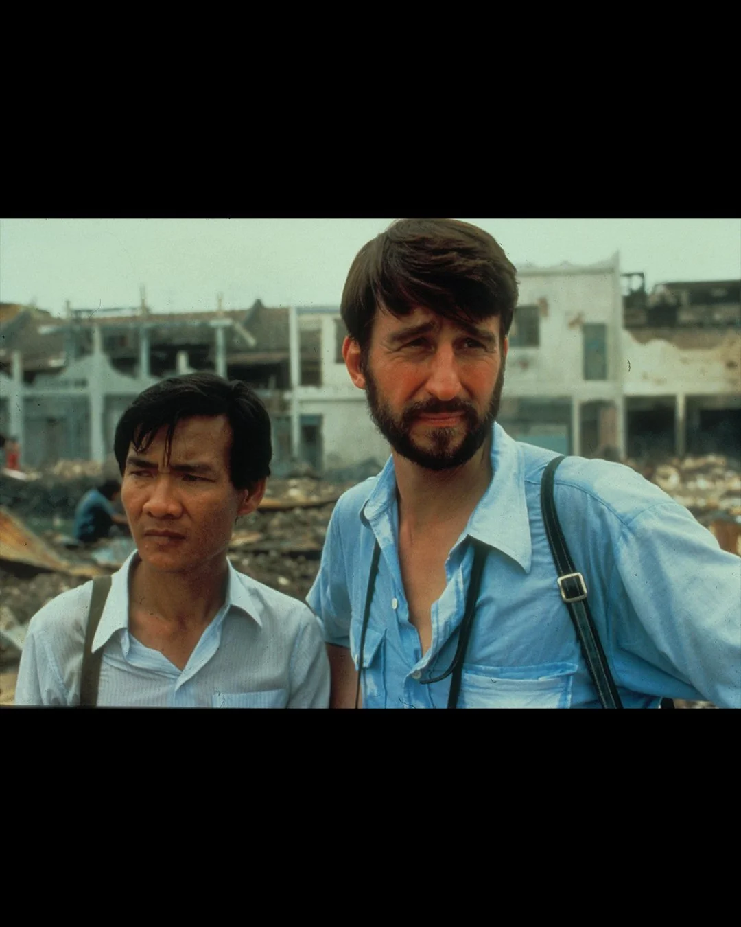 Haing and Sam Waterston in The Killing Fields