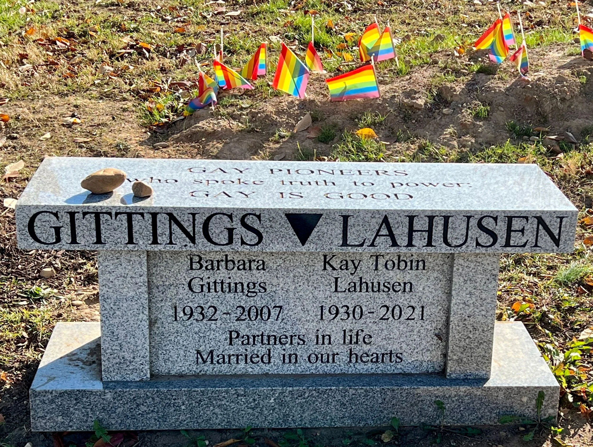 Kay and Barbara's Grave