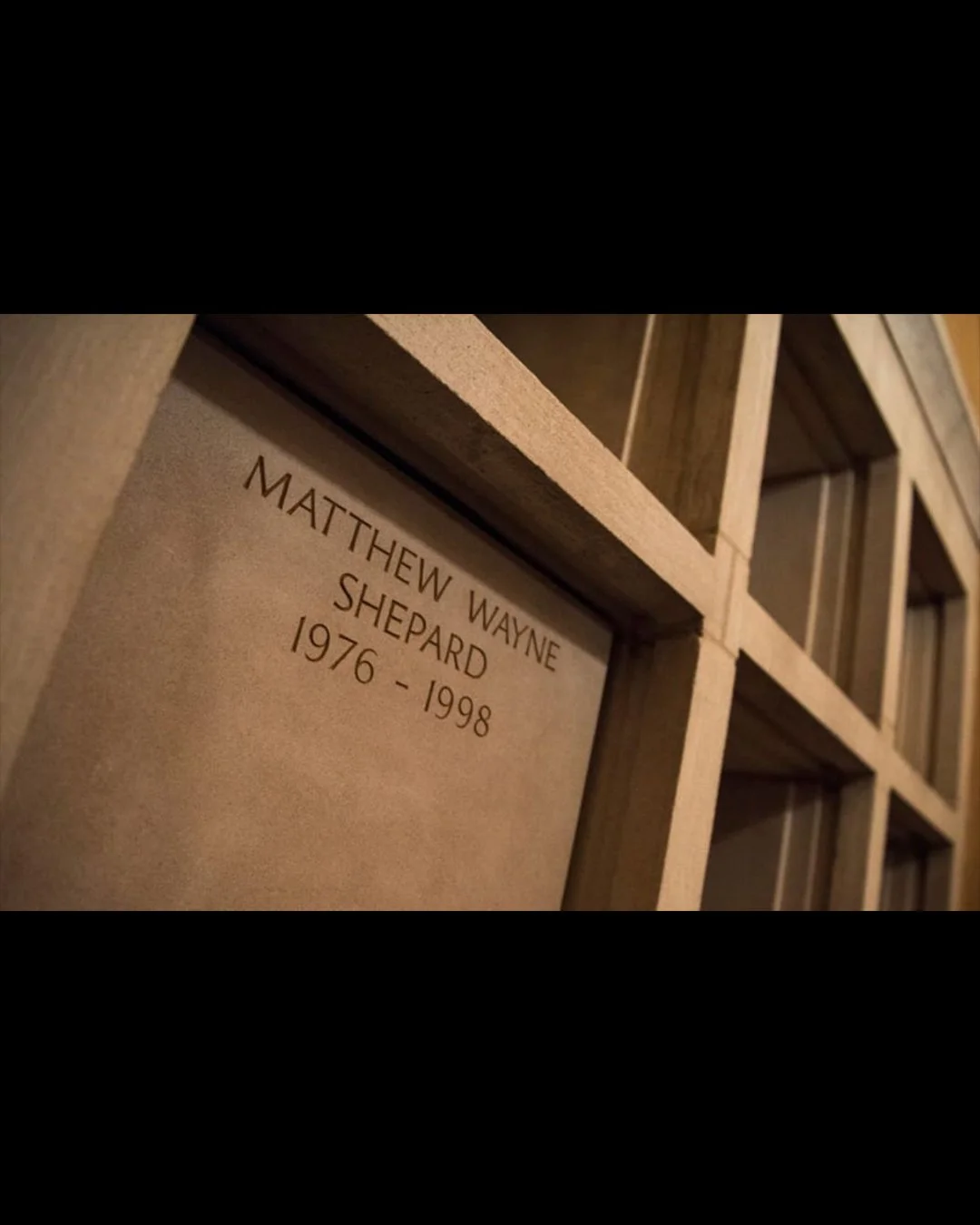 Matthew's Grave at National Cathedral