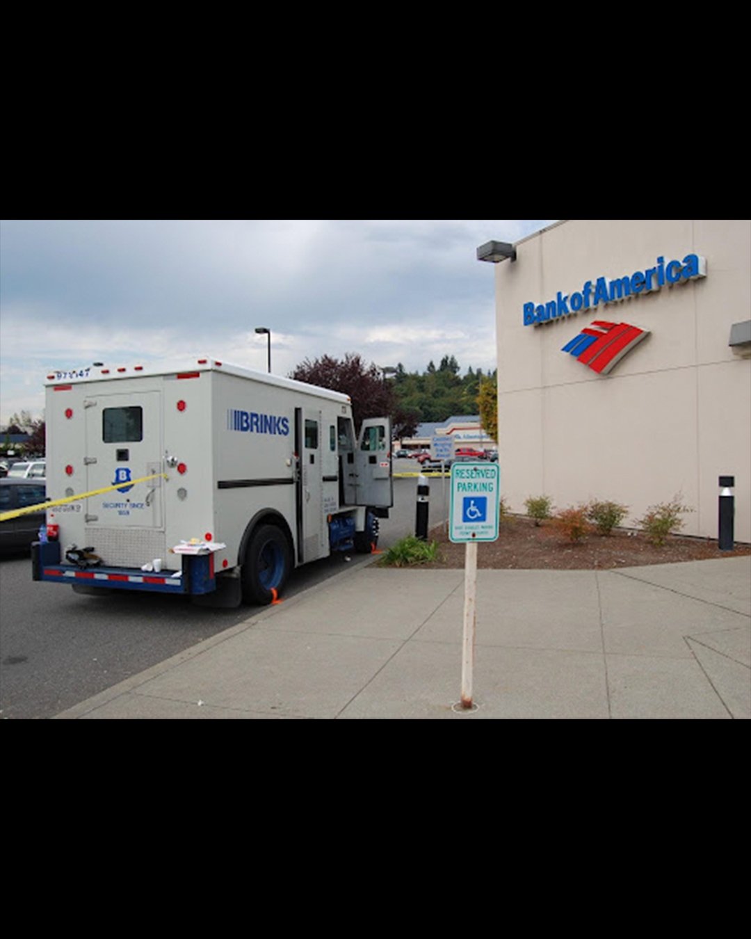The Brinks armored car post-robbery