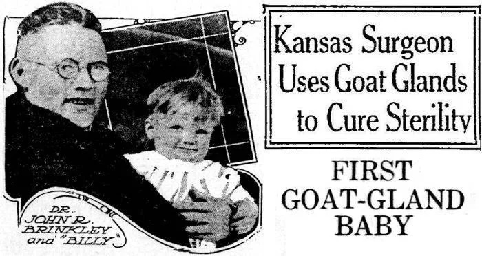 The First Goat-Gland Baby